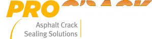 Pro Crack Seal asphalt crack sealing solutions logo